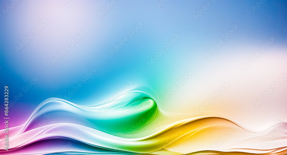 Abstract Colorful Waves Background Abstract Colorful Waves Background