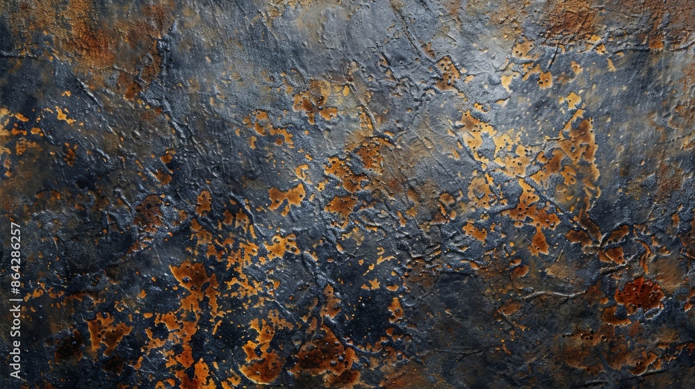 Textured Metal Surface with Rust and Scratches Close-up Background Textured Metal Surface with Rust and Scratches Close-up Background