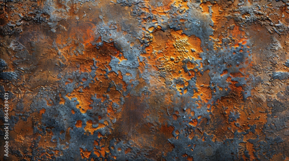 Grungy Abstract of Detailed Corroded Metal Texture with Rust Patterns Grungy Abstract of Detailed Corroded Metal Texture with Rust Patterns
