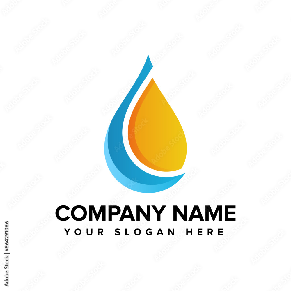 Oil and gas logo template vector design Oil and gas logo template vector design