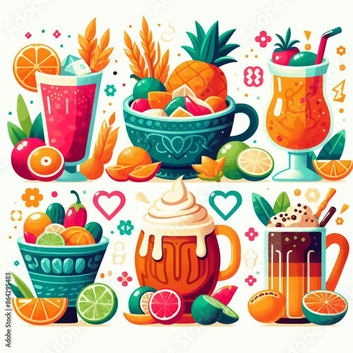 Traditional Mexican drinks