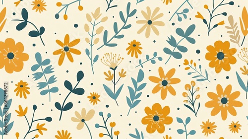 floral wallpaper background