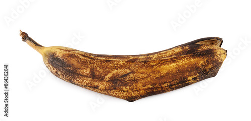 Fotografía Banana peel isolated on white background