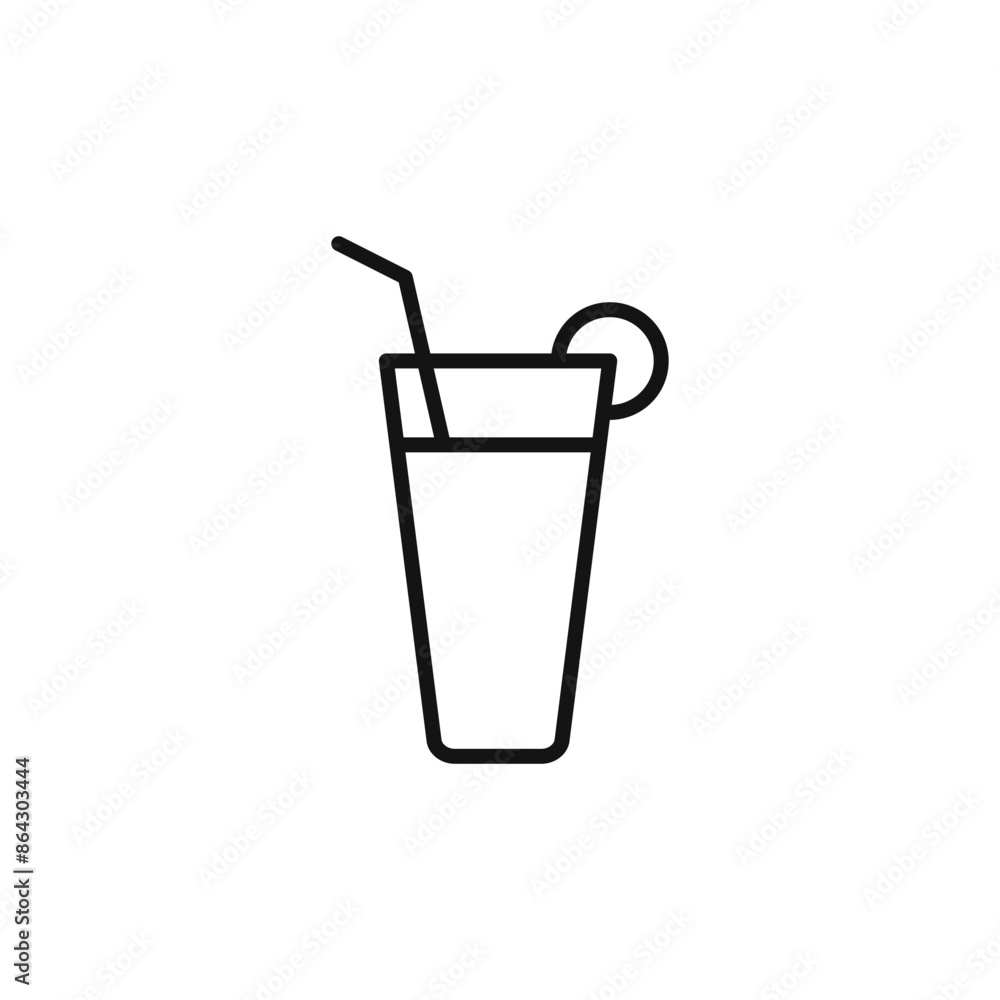 Drink Beverage Icon for Refreshment and Hospitality Industry Drink Beverage Icon for Refreshment and Hospitality Industry