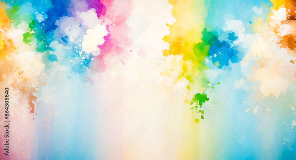 Obraz premium Watercolor Abstract Background