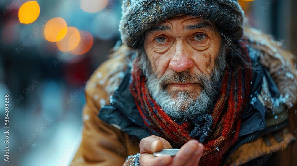 Portrait of a Man in the Cold Portrait of a Man in the Cold