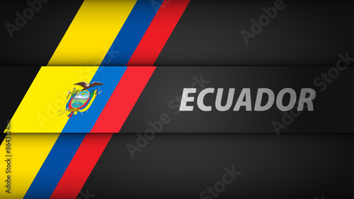 Wallpaper Mural Edge background Ecuador graphic and label. Torontodigital.ca