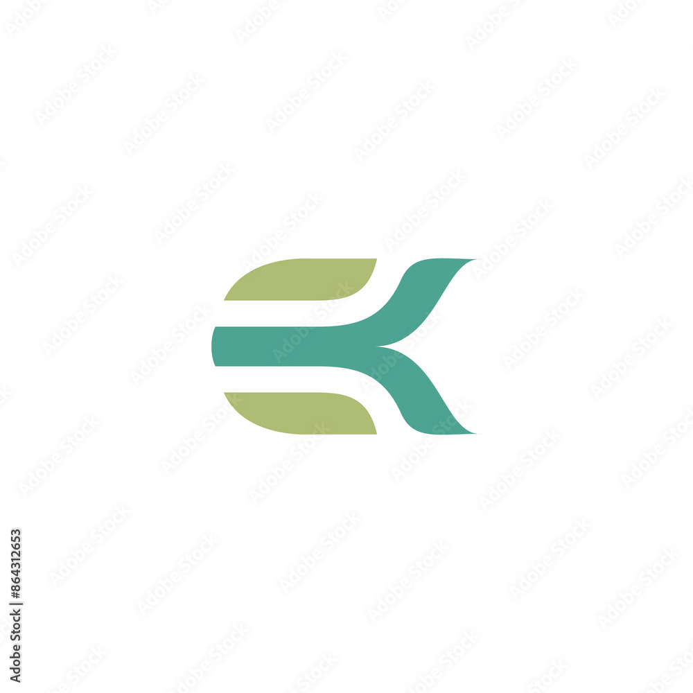 EK Leaf Logo Template. EK Initial Logo EK Leaf Logo Template. EK Initial Logo