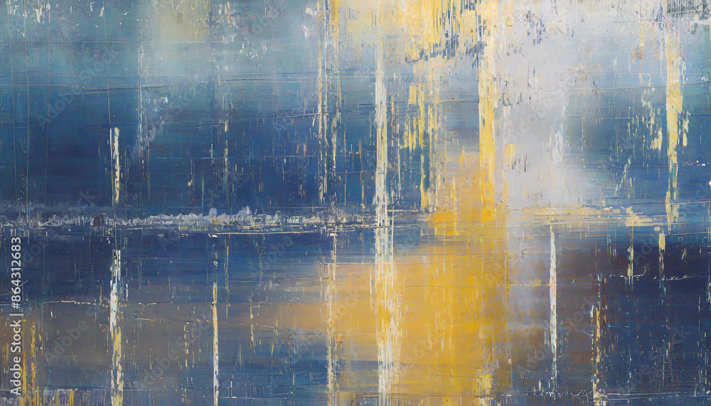 abstract blue yellow background texture, old grunge retro vintage effect, glitches and scratches, banner with copy space abstract blue yellow background texture, old grunge retro vintage effect, glitches and scratches, banner with copy space