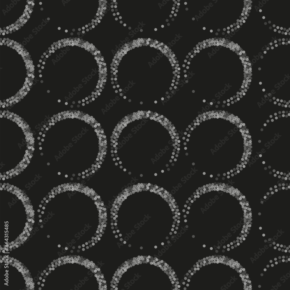 Seamless pattern with circles and dots. For printing on fabric, wrapping paper, web banners, wallpapers, backdrops. Vector Seamless pattern with circles and dots. For printing on fabric, wrapping paper, web banners, wallpapers, backdrops. Vector