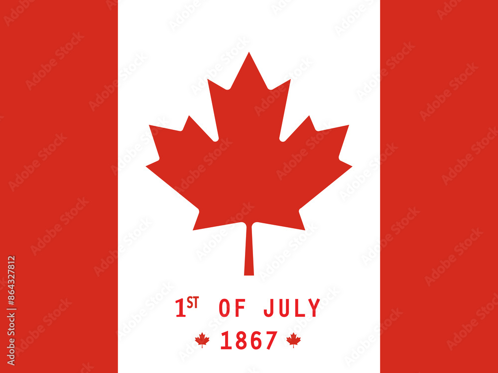 Happy independence day of Canada, Canada flag, Maple leaf, Seamless Pattern, design, Template for designs Happy independence day of Canada, Canada flag, Maple leaf, Seamless Pattern, design, Template for designs