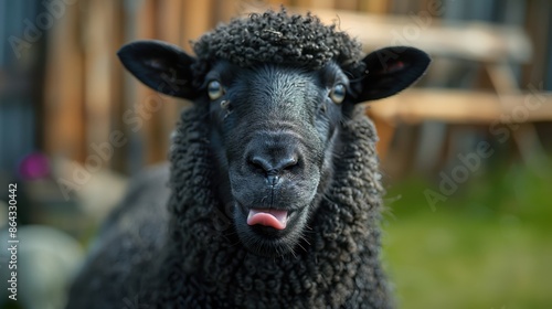 The black sheep portrait