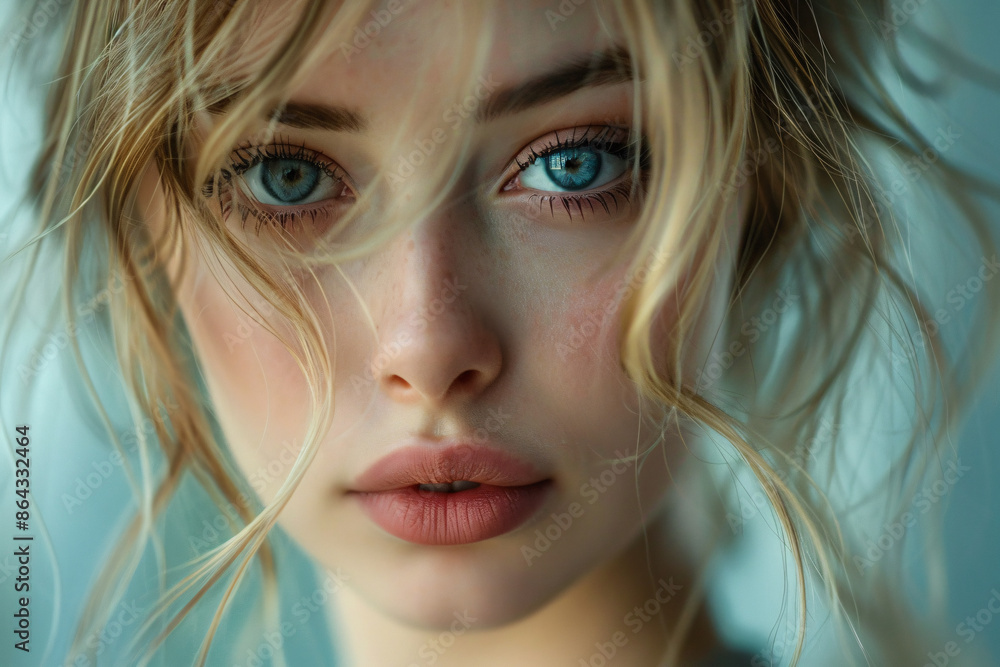 A fine art beauty portrait photo of a beautiful young woman A fine art beauty portrait photo of a beautiful young woman
