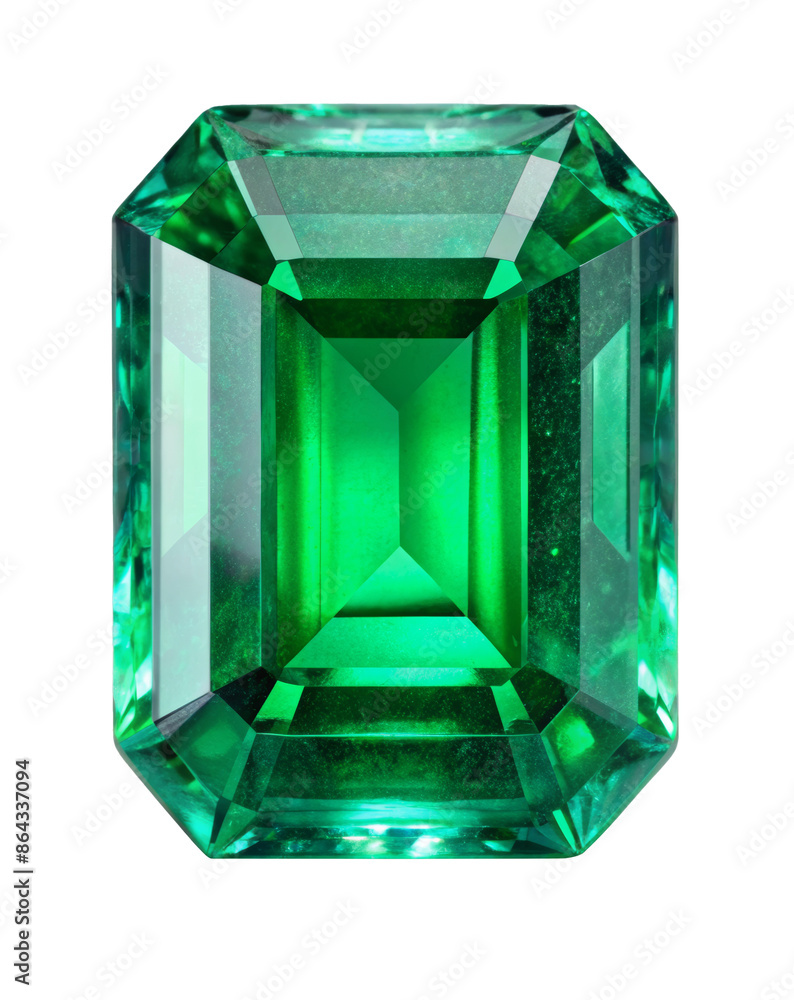 Emerald Cut Green Gem Emerald Cut Green Gem
