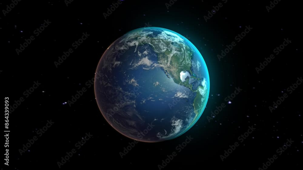 Realistic Earth Zoom to Countries from Space and Orbit Norway Version 4K 60 FPS Realistic Earth Zoom to Countries from Space and Orbit Norway Version 4K 60 FPS