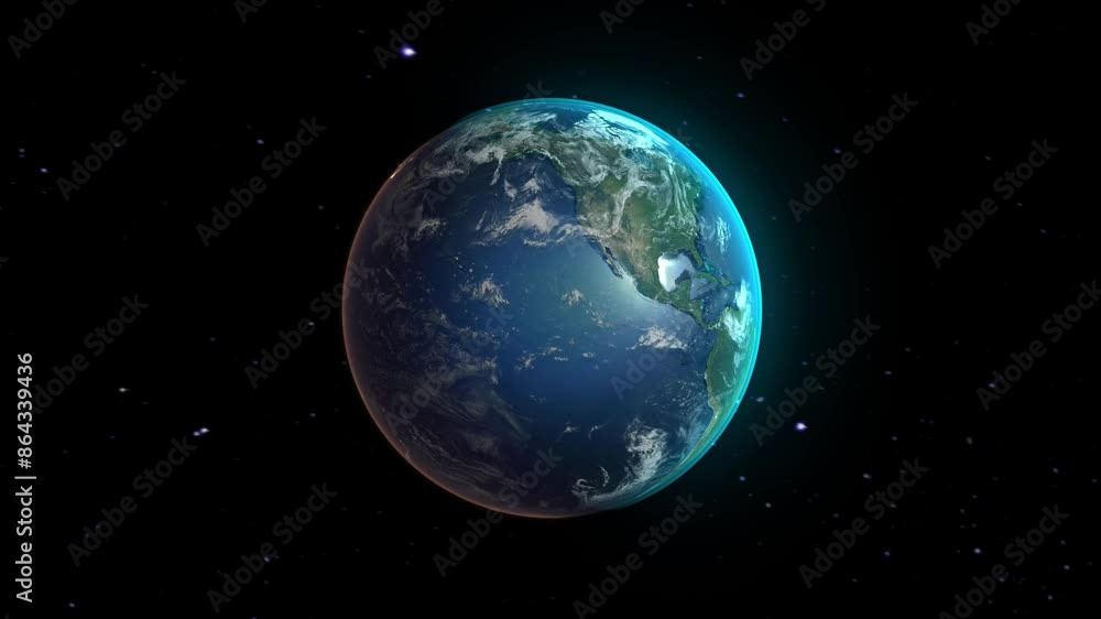 Realistic Earth Zoom to Countries from Space and Orbit Denmark Version 4K 60 FPS Realistic Earth Zoom to Countries from Space and Orbit Denmark Version 4K 60 FPS