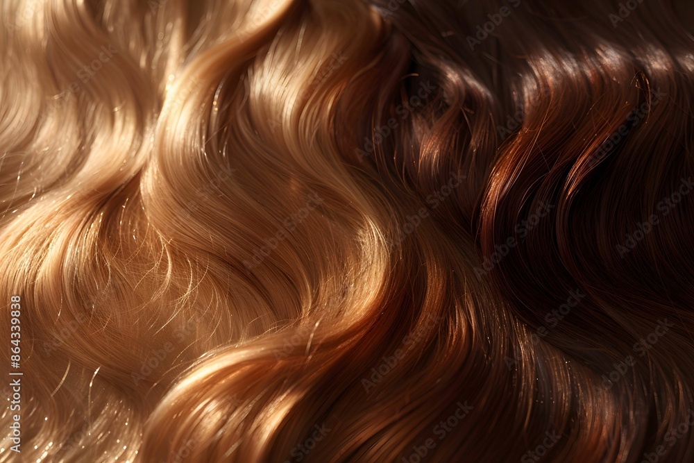 Healthy hair with a radiant shine.
Healthy hair with a radiant shine.