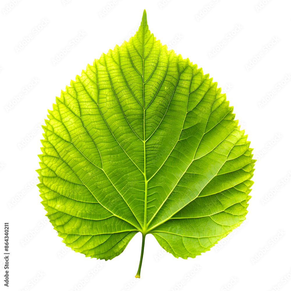 Close-up of Vibrant Green Leaf Close-up of Vibrant Green Leaf