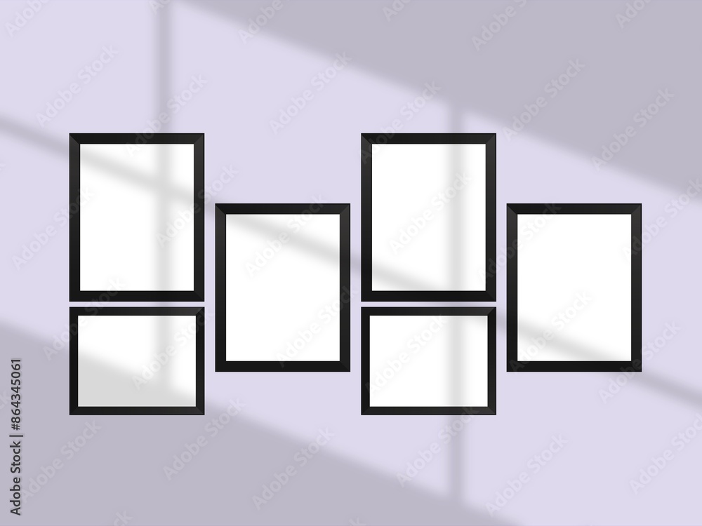 Frames mockup, Blank , wall concept of proposal and design phase of a product background Frames mockup, Blank , wall concept of proposal and design phase of a product background