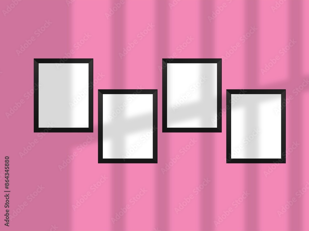Frames mockup, Blank , wall concept of proposal and design phase of a product background Frames mockup, Blank , wall concept of proposal and design phase of a product background