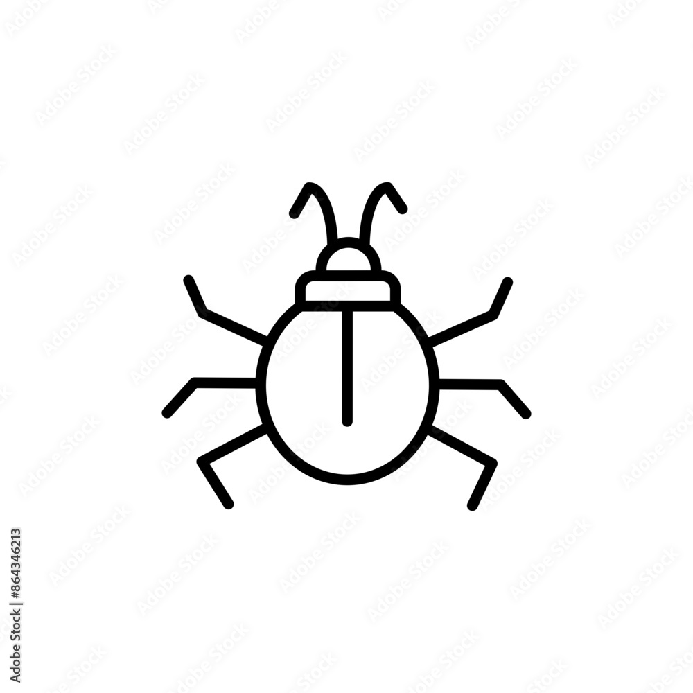 Bug Icon for Software Development and Debugging Tools Bug Icon for Software Development and Debugging Tools