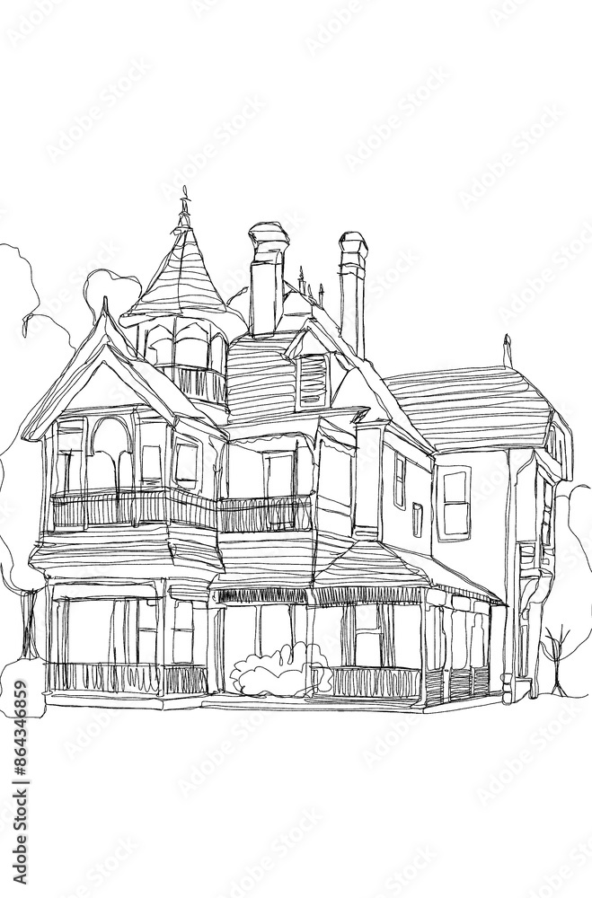 Coloring the house scenery,색칠하기,컬러링,컬러링북 Coloring the house scenery,색칠하기,컬러링,컬러링북