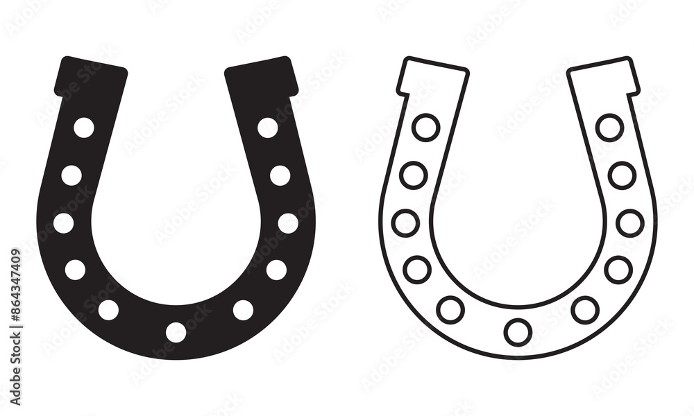 horseshoe glyph line icon set, Horseshoes icon, horseshoe vector icon, vector graphics, editable stroke outline sign, horseshoe glyph line icon set, Horseshoes icon, horseshoe vector icon, vector graphics, editable stroke outline sign,