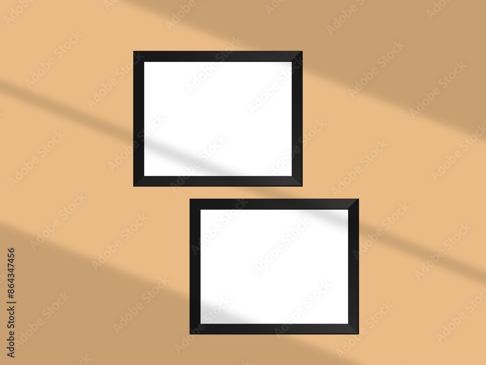 Frames mockup, concept of proposal and design phase of a product Frames mockup, concept of proposal and design phase of a product