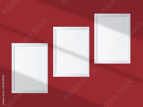 Picture frames mockup posters