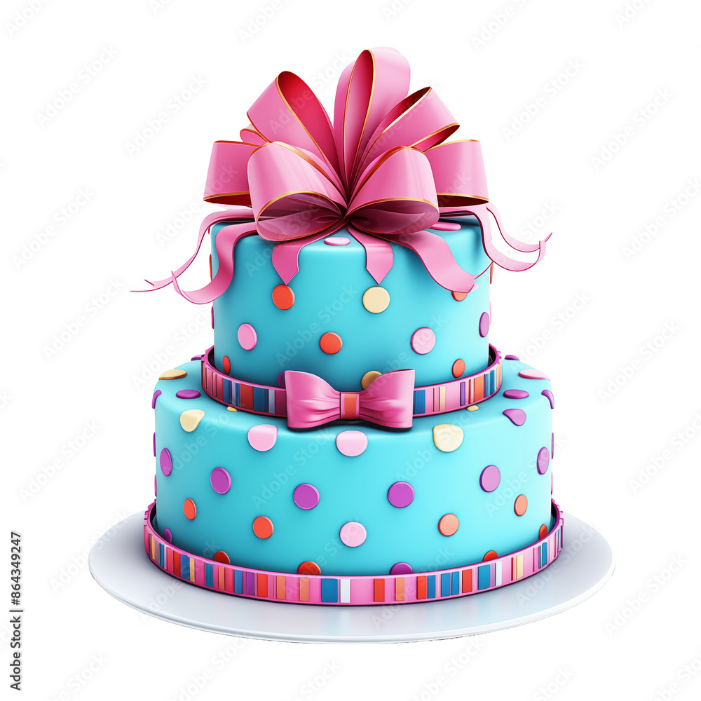 Colorful birthday cake transparent png Colorful birthday cake transparent png