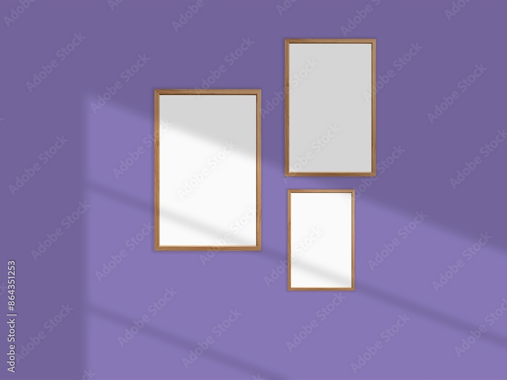 frame for paintings or photographs on zest background, minimalist gallery style frame for paintings or photographs on zest background, minimalist gallery style