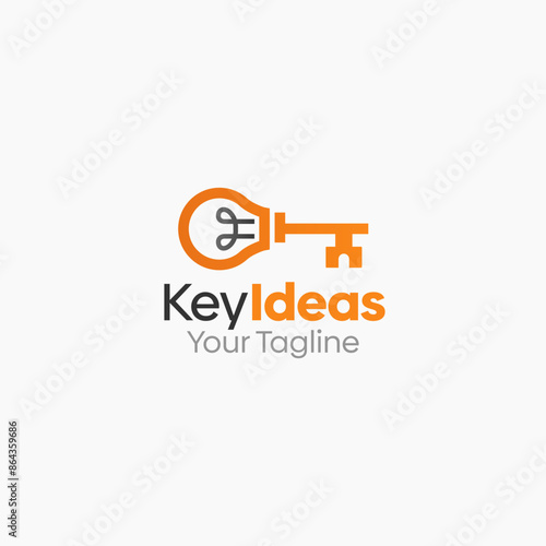 Key Ideas Logo Vector Template Design. Good for Business, Start up, Agency, and Organization