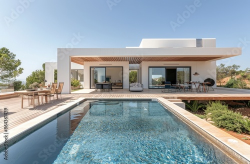 Modern Villa With Infinity Pool and Ocean Views in Spain