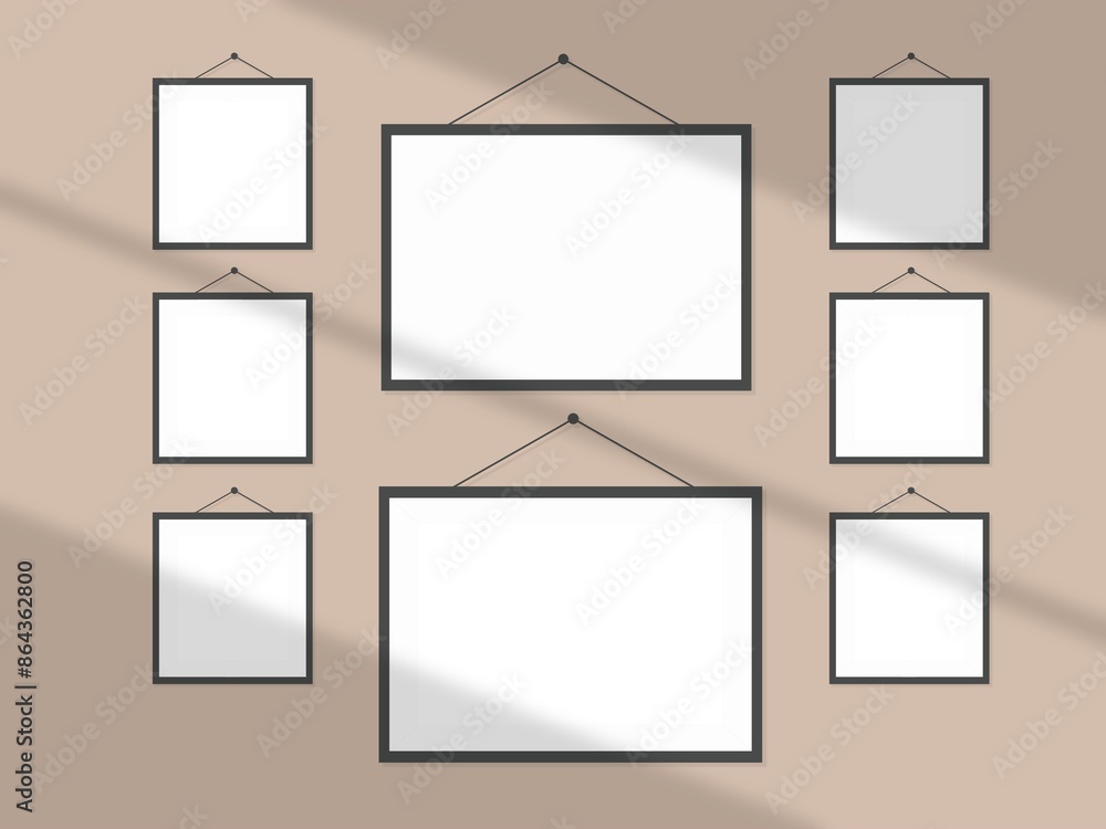 Empty photo frame for mockup minimal Empty photo frame for mockup minimal