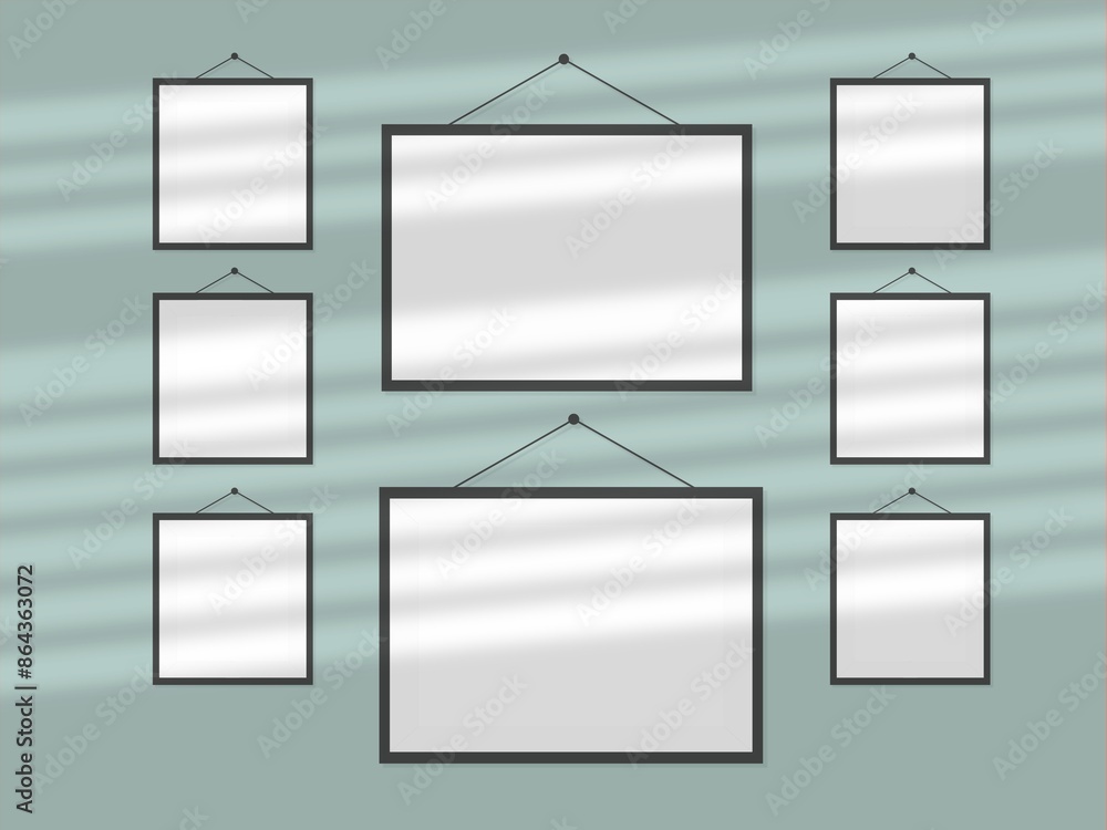 Empty photo frame for mockup minimal Empty photo frame for mockup minimal