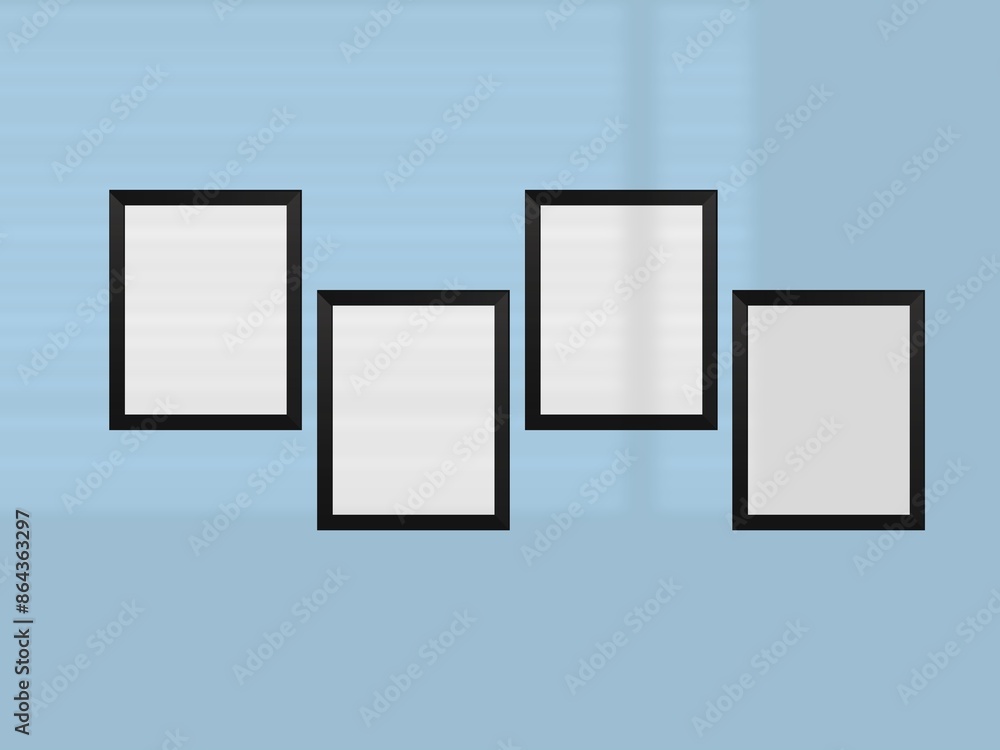 Empty photo frame for mockup minimal Empty photo frame for mockup minimal