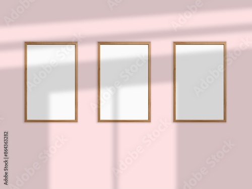 Empty photo frame for mockup minimal
