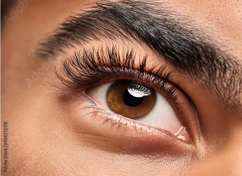 A Closed-Up Shot of Beautiful Eyes