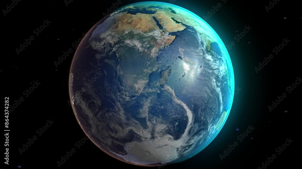 Realistic Earth Zoom to Countries from Space and Orbit Argentina Version 4K 60 FPS Realistic Earth Zoom to Countries from Space and Orbit Argentina Version 4K 60 FPS