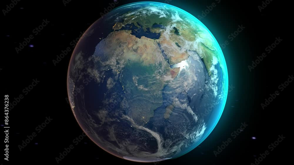 Realistic Earth Zoom to Countries from Space and Orbit Ecuador Version 4K 60 FPS Realistic Earth Zoom to Countries from Space and Orbit Ecuador Version 4K 60 FPS