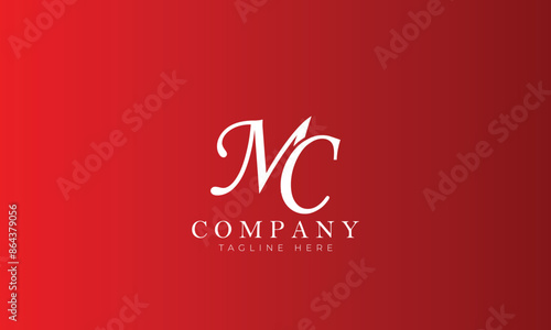 MC logo, Branding logo, Clothing logo, Gaming logo, MC letter logo