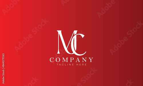 MC logo, Branding logo, Clothing logo, Gaming logo, MC letter logo