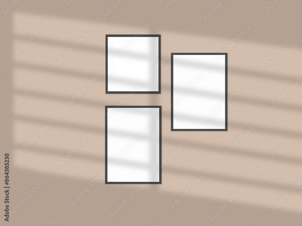 Empty frame on a wall mockup template blank picture frame Empty frame on a wall mockup template blank picture frame