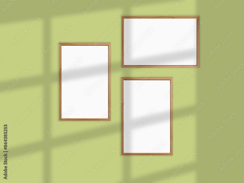 Empty frame on a wall mockup template blank picture frame Empty frame on a wall mockup template blank picture frame