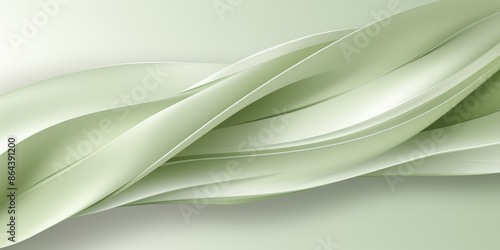 abstract background with light green white wave