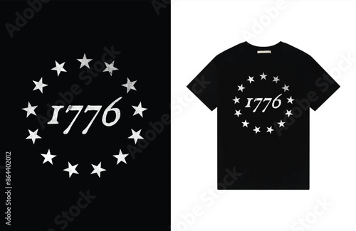 13 Stars 1776 Independence Day