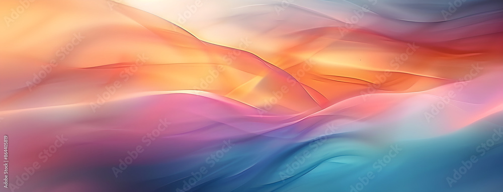 Blurred background with light blue, white, and orange gradient colors, featuring blurred shapes of sun rays. Blurred background with light blue, white, and orange gradient colors, featuring blurred shapes of sun rays.