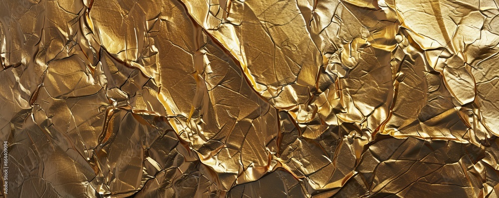 Gold crumpled textured surface, abstract metallic pattern. Luxury background concept Gold crumpled textured surface, abstract metallic pattern. Luxury background concept