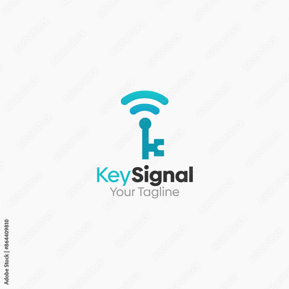 Key Signal Logo Vector Template Design. Good for Business, Start up, Agency, and Organization Key Signal Logo Vector Template Design. Good for Business, Start up, Agency, and Organization