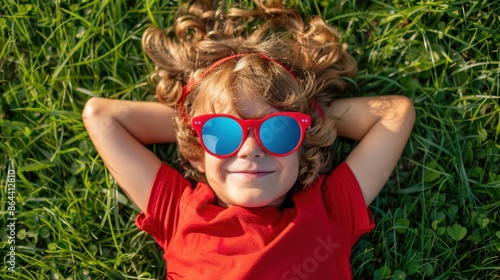 The child in red sunglasses © MP Studio